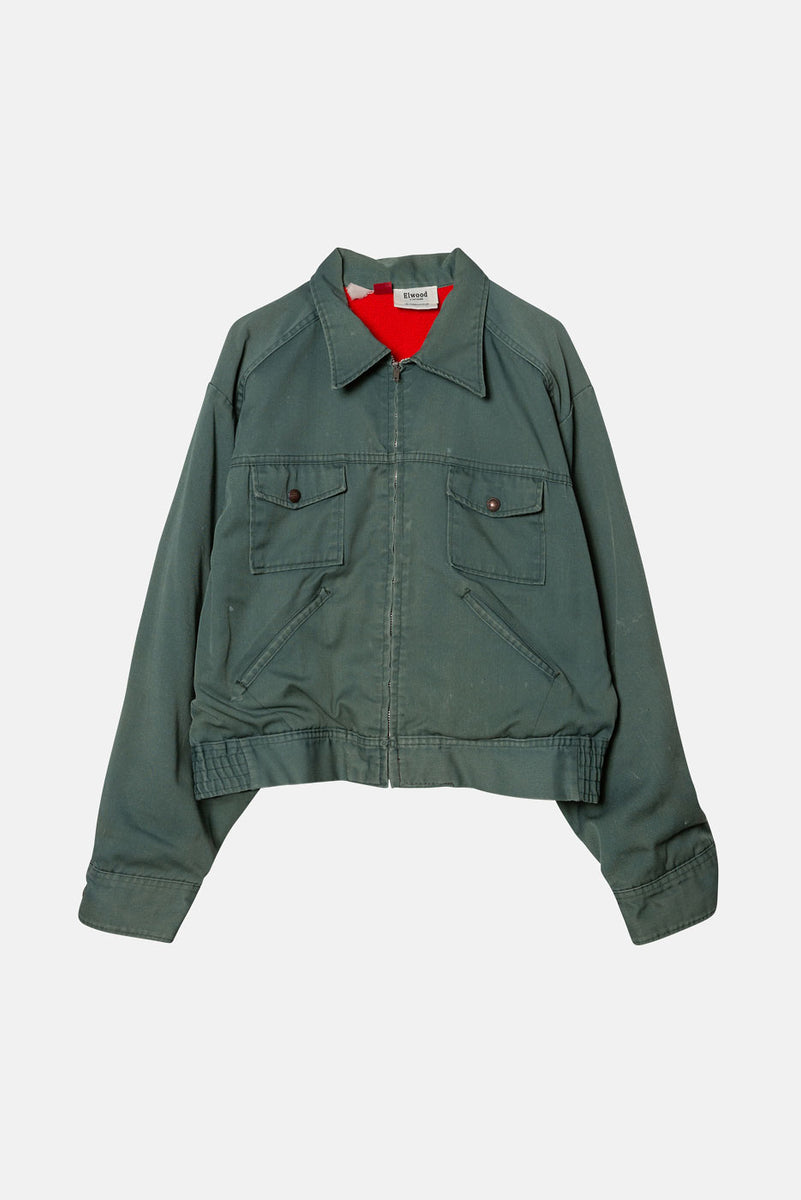 VINTAGE DICKIES WORKWEAR JACKET in GREEN – Elwood Clothing