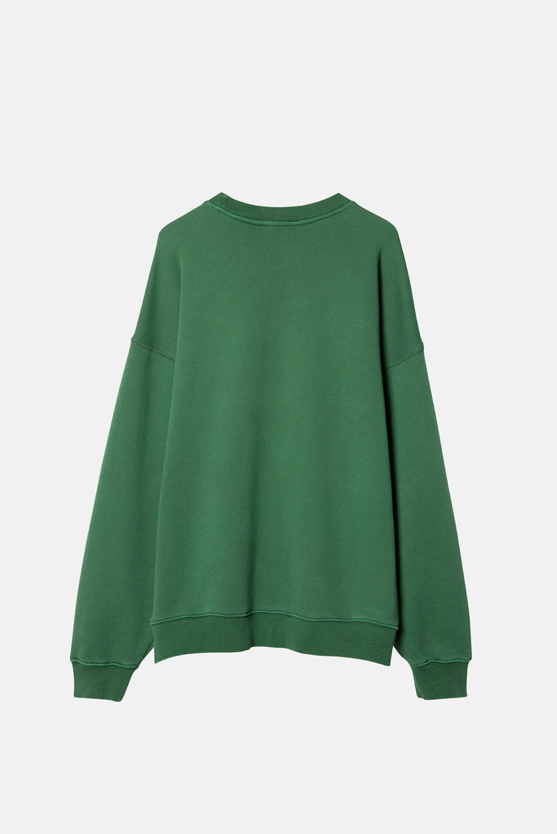 [GROVE]★22WT DAS T OVERSIZED CORE CREWNECK in VINTAGE FOREST – Elwood Clothing