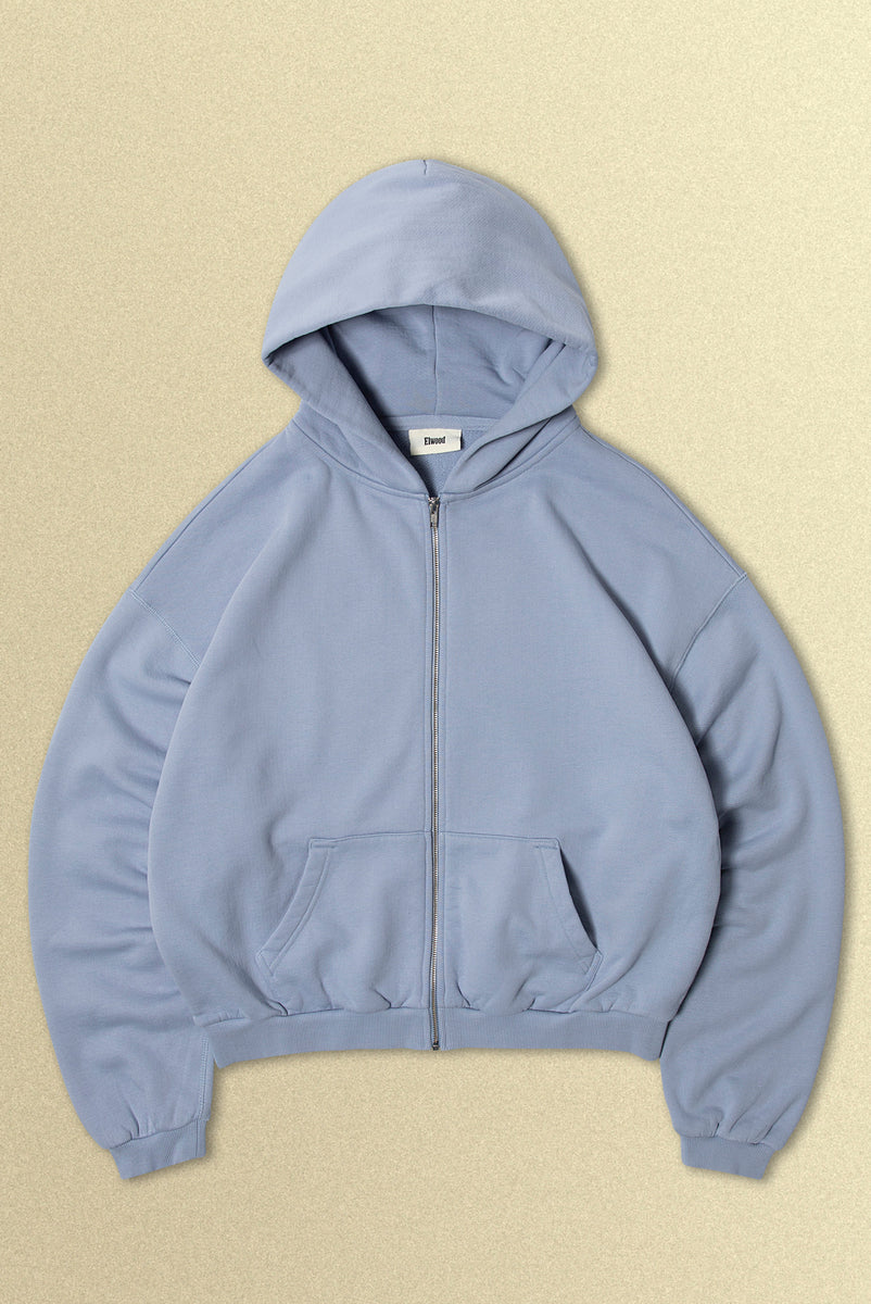 CORE ZIP HOODIE in LIGHT BLUE – Elwood Clothing