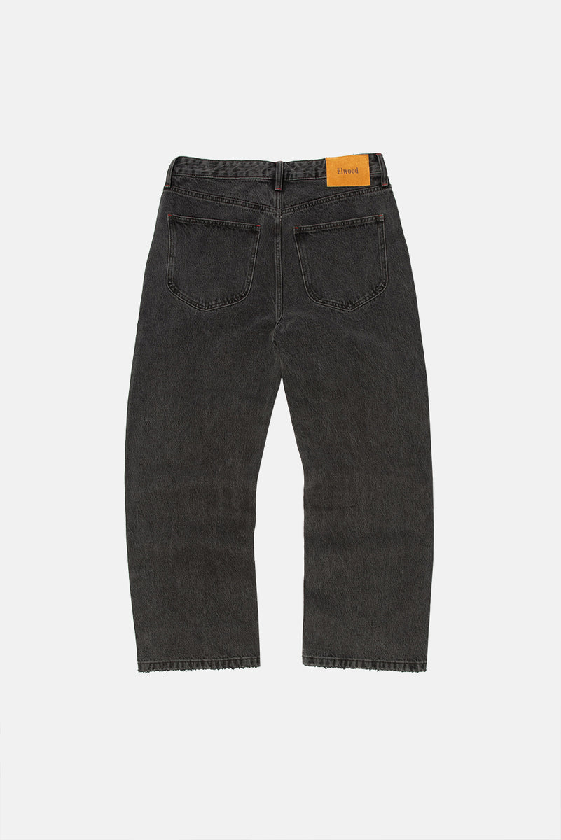 BAGGY DENIM PANT in WASHED BLACK – Elwood Clothing