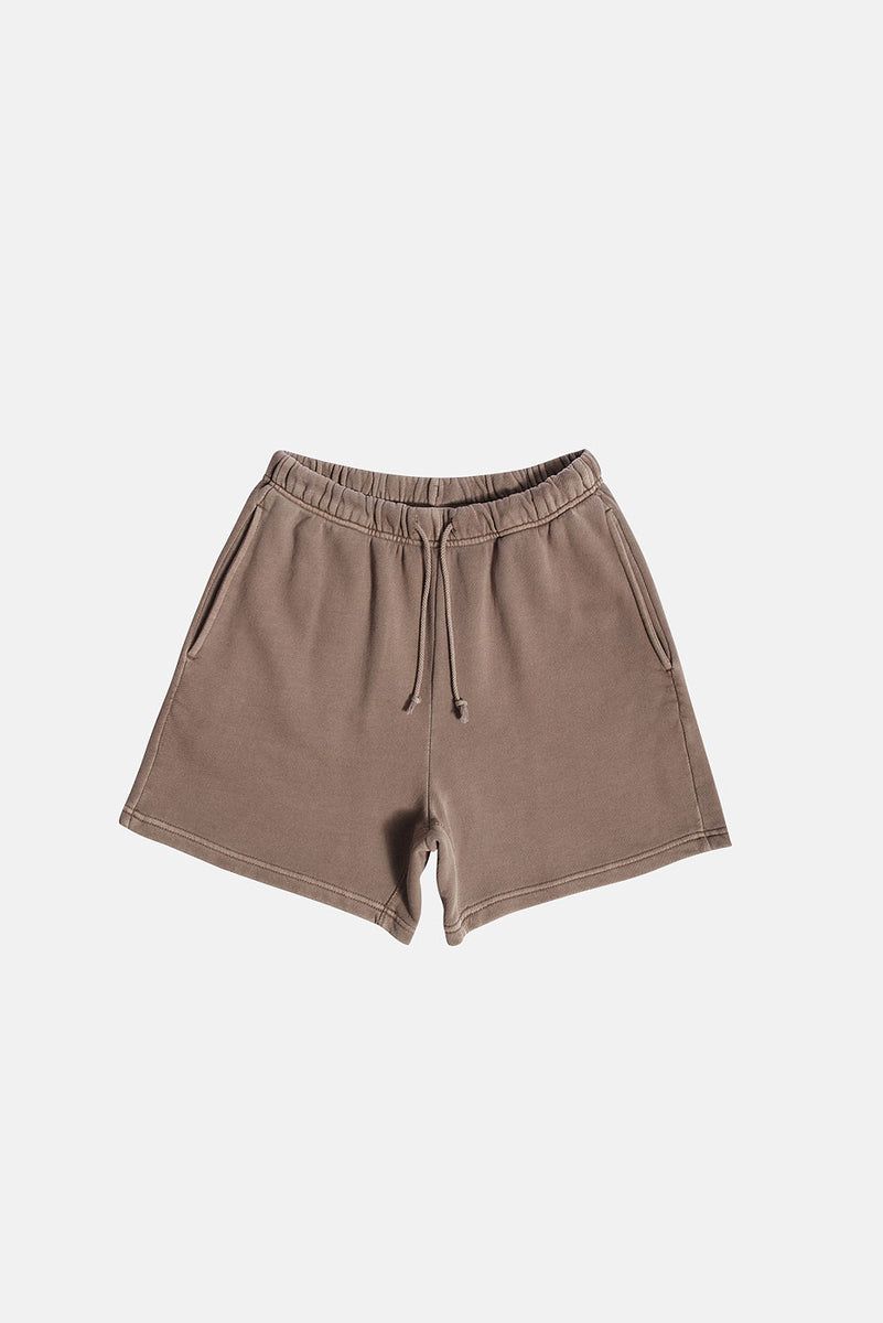 CORE SWEATSHORT in VINTAGE BROWN – Elwood Clothing