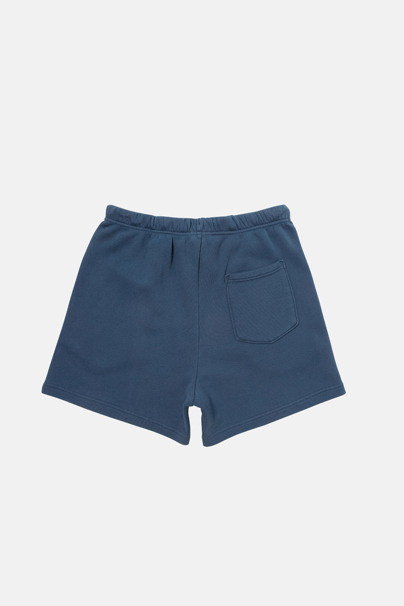 Metallic Logo Print Relax Fit Sweat Shorts – EVISU