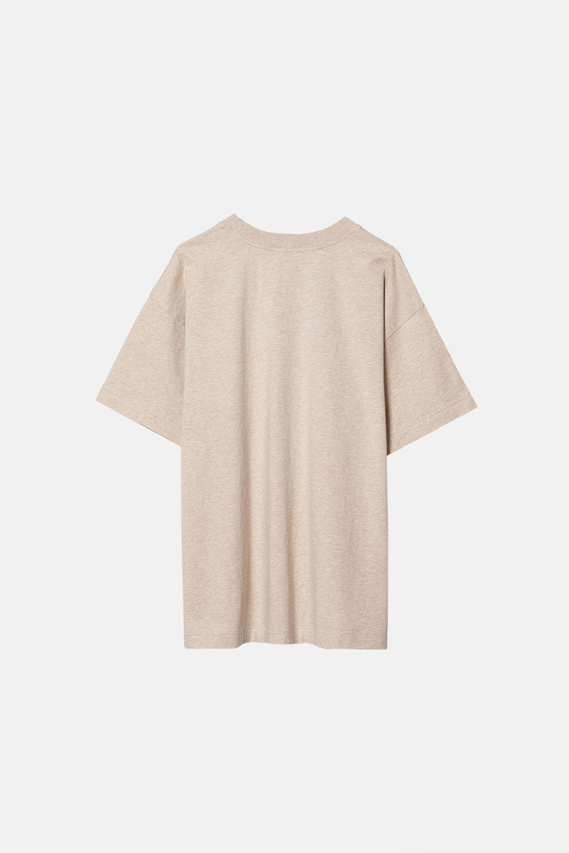 OVERSIZED CORE TEE in VINTAGE OATMEAL – Elwood Clothing
