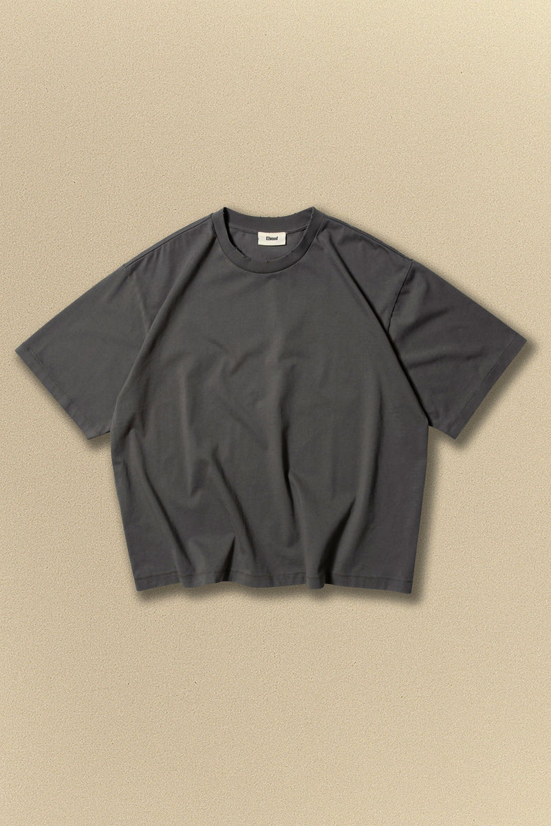 OVERSIZED CORE TEE in VINTAGE GREY – Elwood Clothing