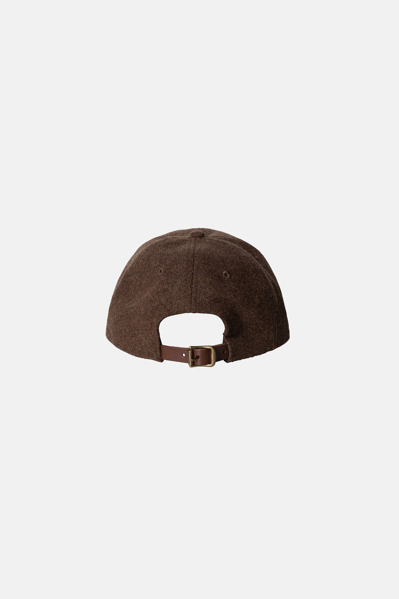 ENGLISH DAD CAP in BROWN WOOL – Elwood Clothing ENGLISH DAD CAP in BROWN WOOL – Elwood Clothing