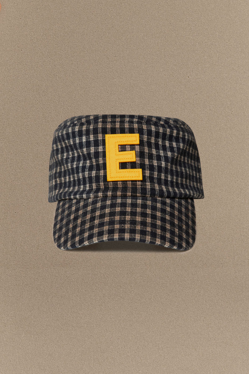 CADET CAP in PLAID – Elwood Clothing display picture 1