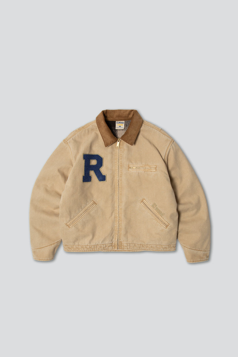 RAMS TAN PETROL JACKET in TAN – Elwood Clothing