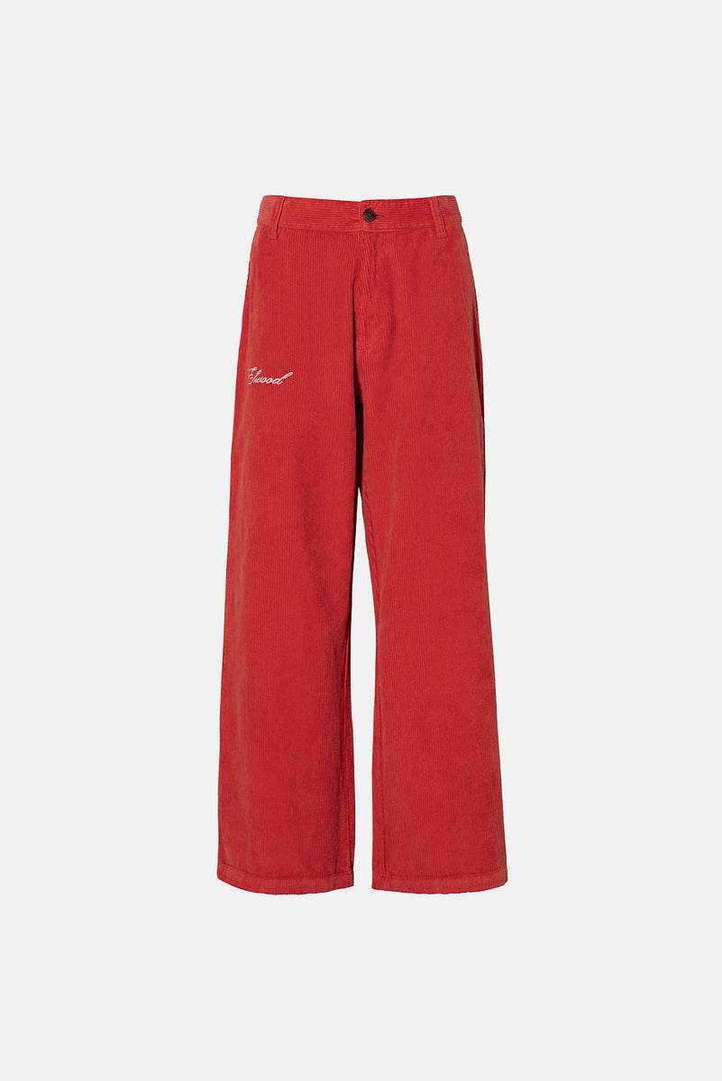 BAGGY CORDUROY PANT in FIRE – Elwood Clothing