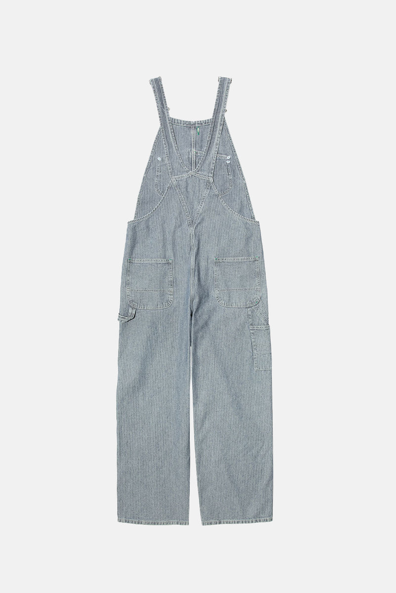 BLEACHER DENIM OVERALL in RAILROAD STRIPE – Elwood Clothing