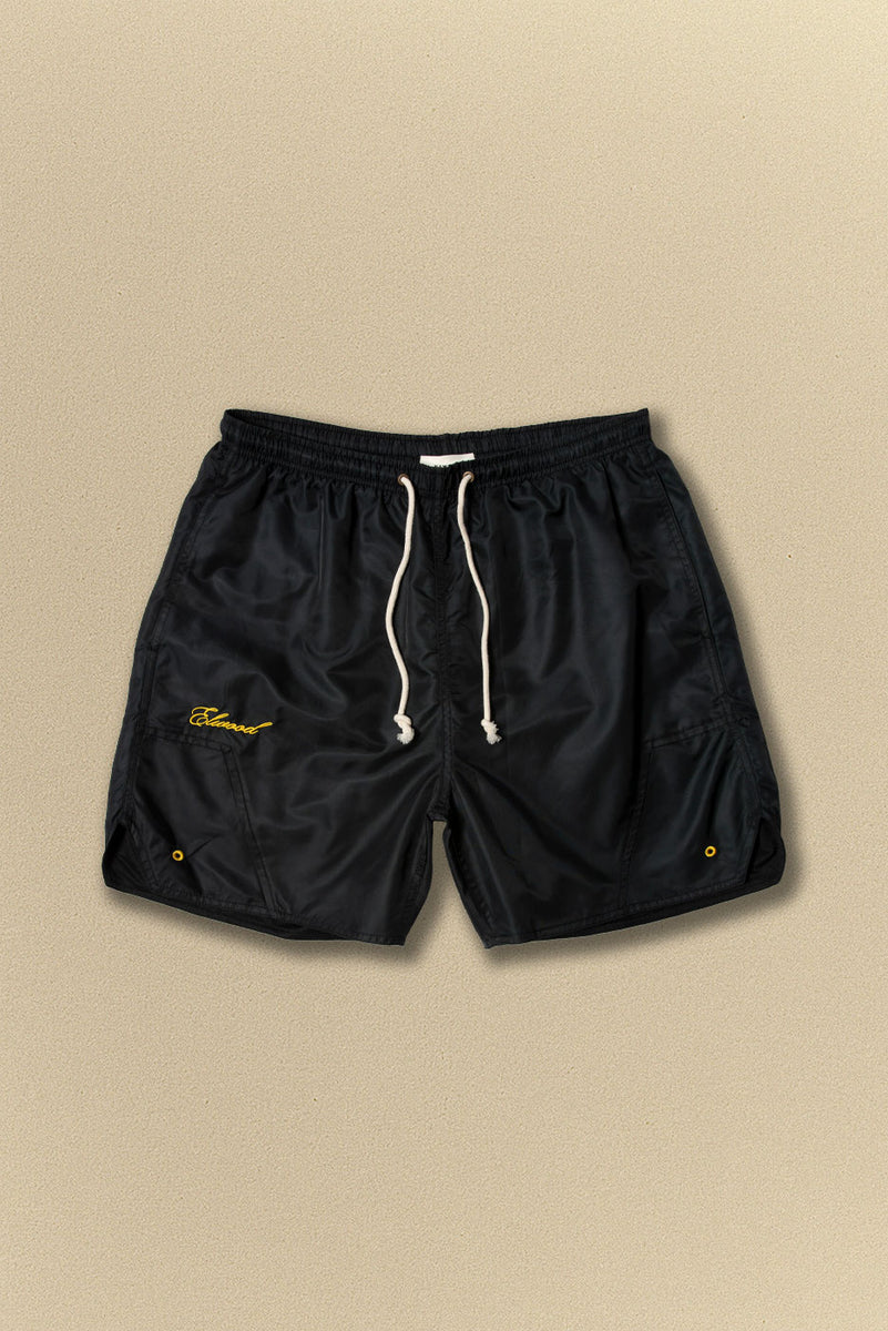 OLYMPIC NYLON SHORT in COAL – Elwood Clothing