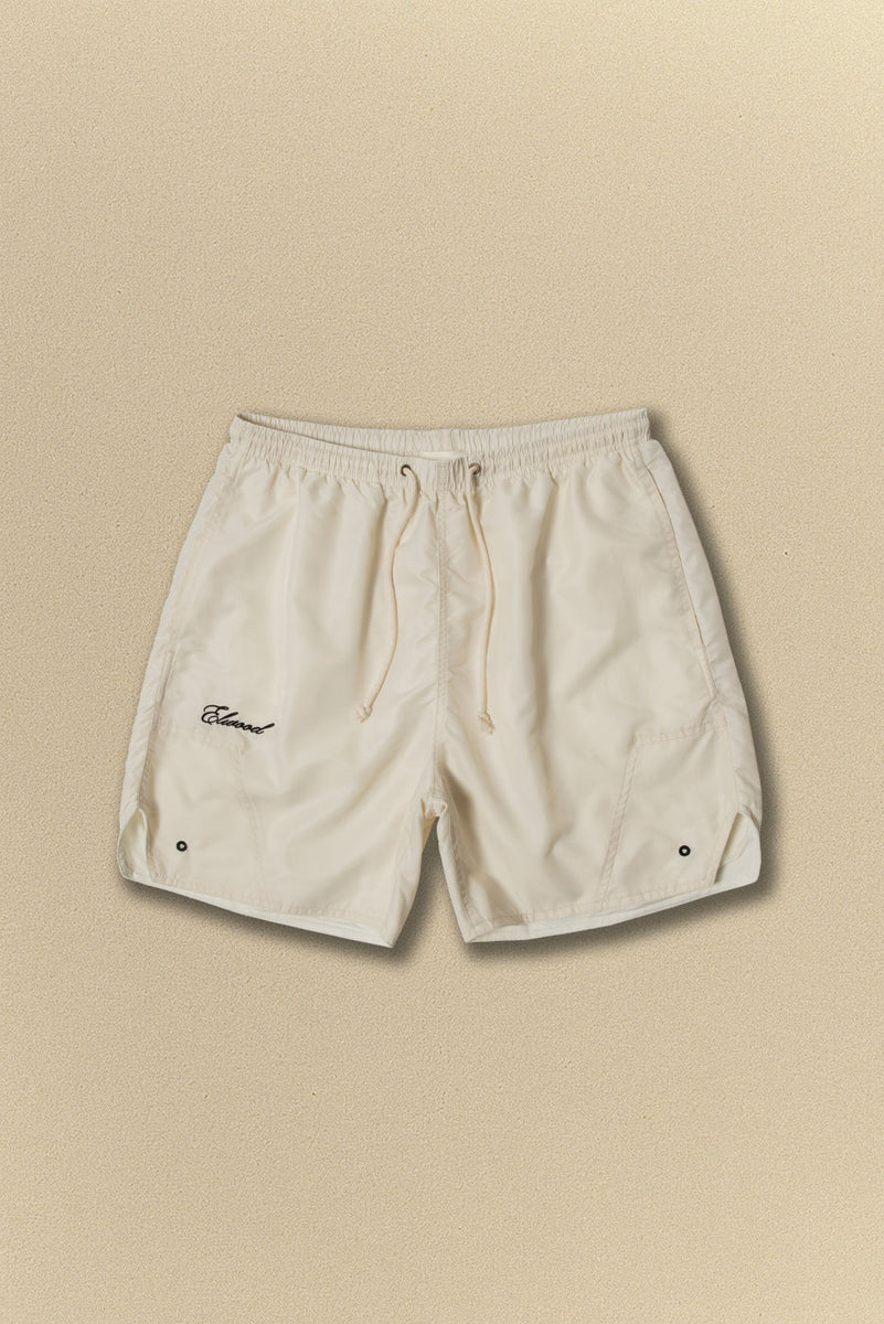 OLYMPIC NYLON SHORT in CREAM – Elwood Clothing