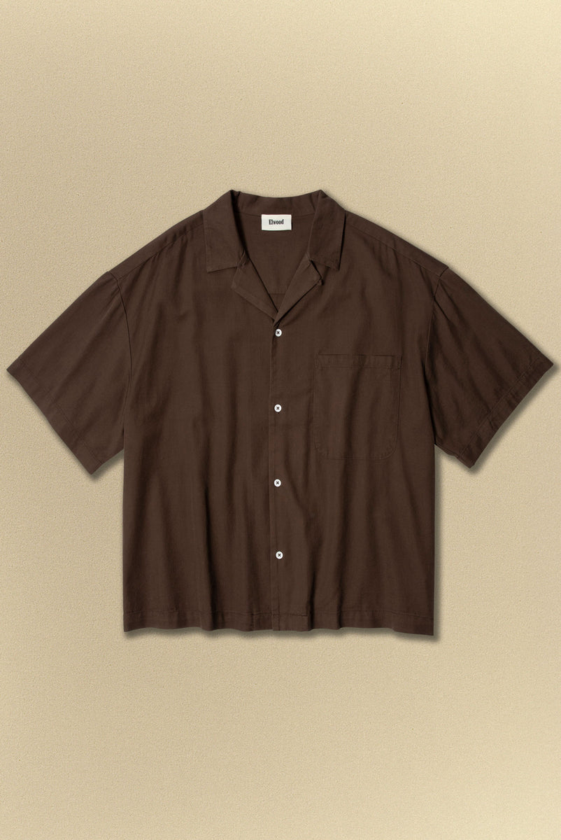 CAMP SHIRT in BROWN – Elwood Clothing