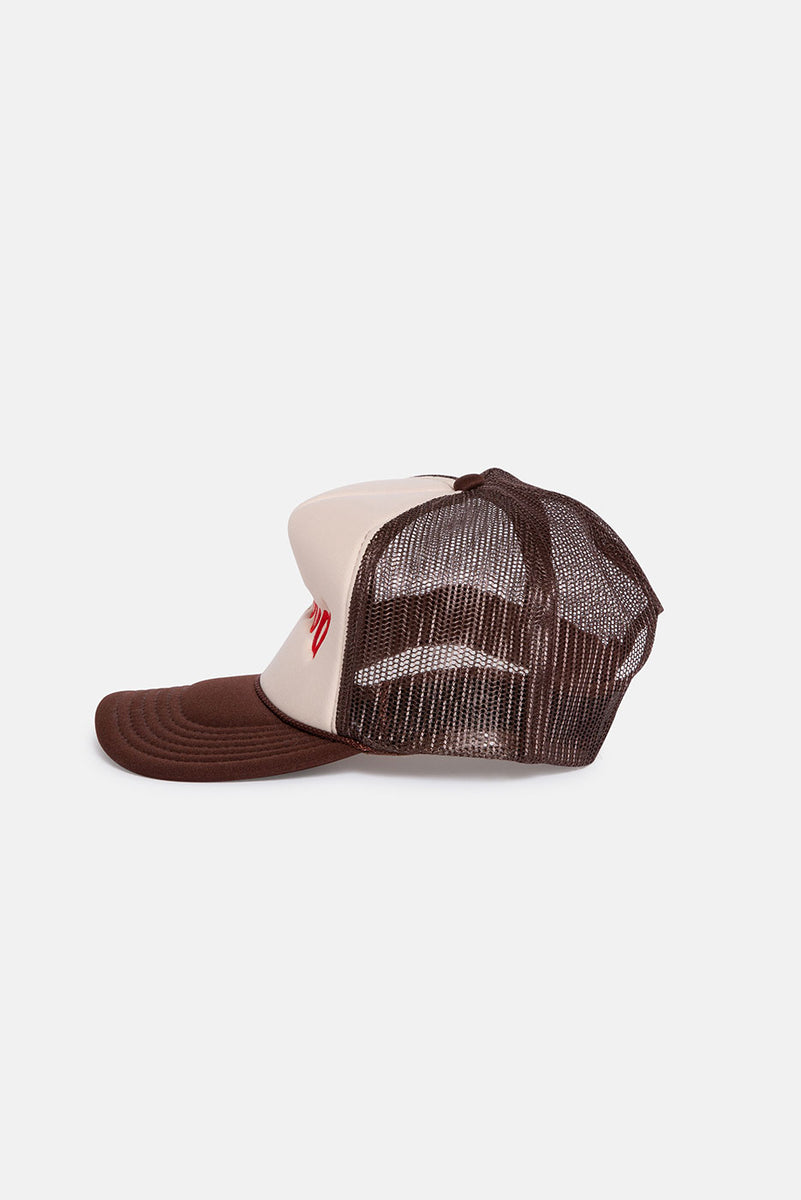 SP Tan/Brown Trucker – Southern Pines Hat Co