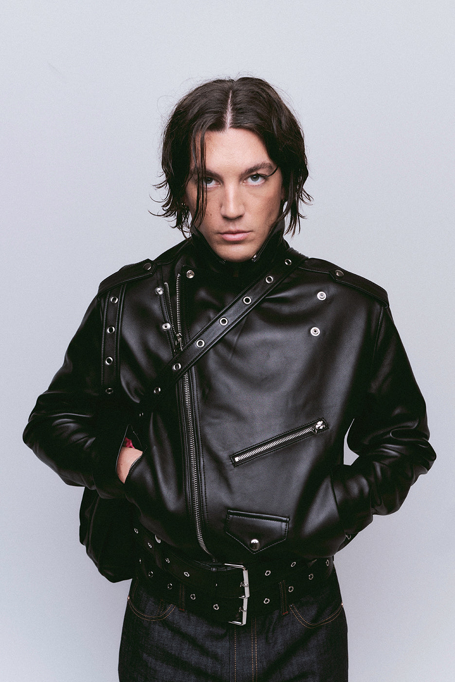 THE KLEIN PERFECTO LEATHER JACKET