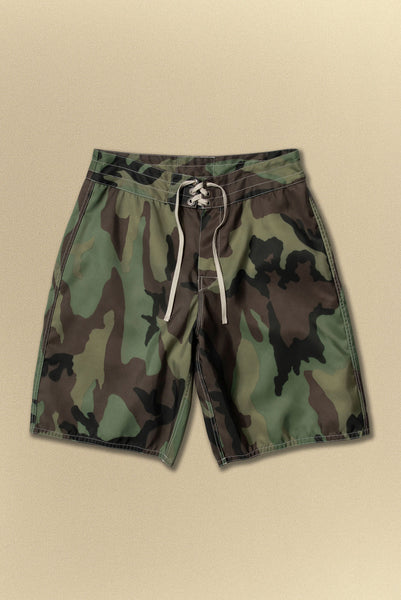 LONG SWIM TRUNK in CAMO – Elwood Clothing
