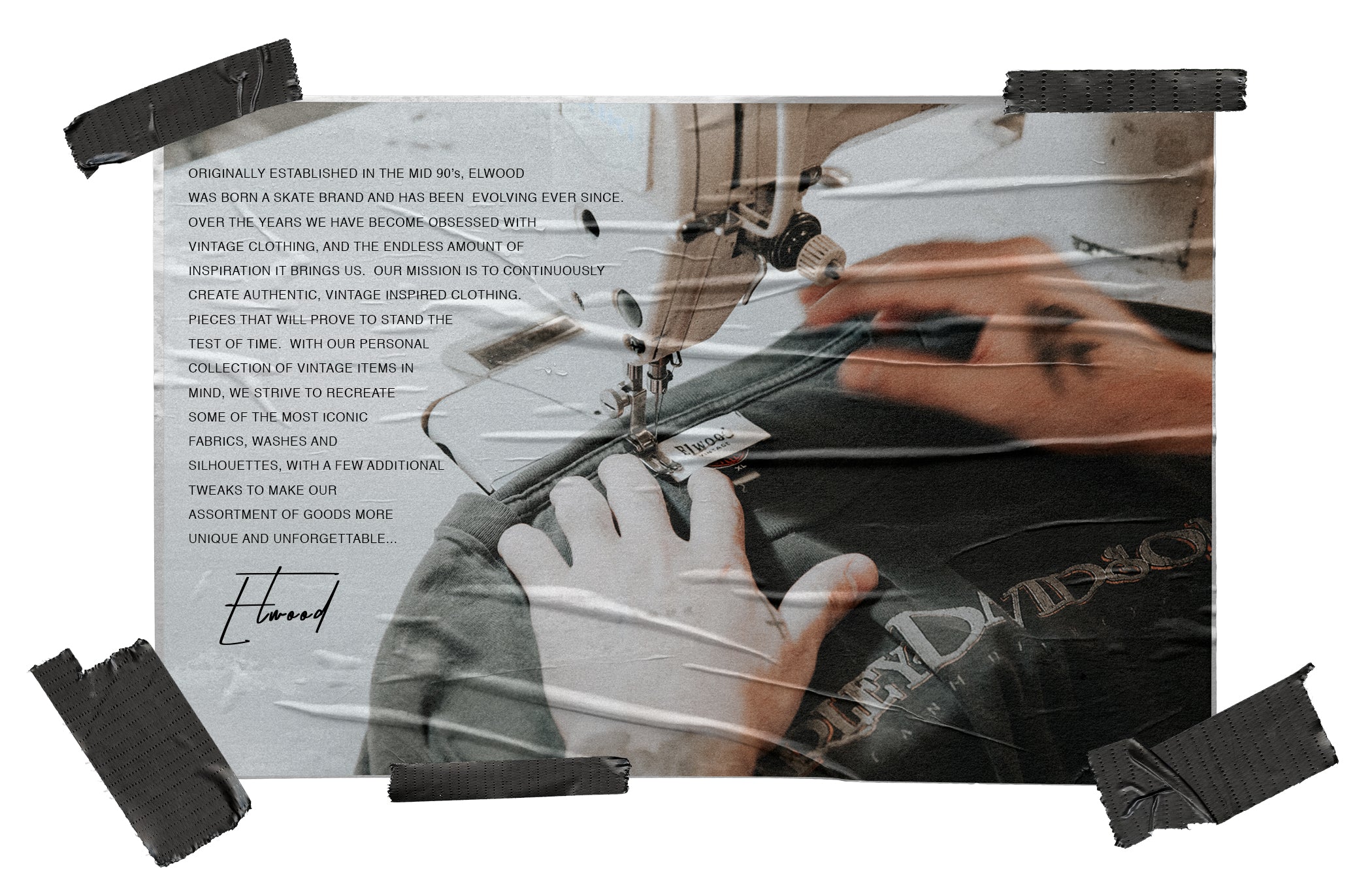 About Us Elwood Clothing