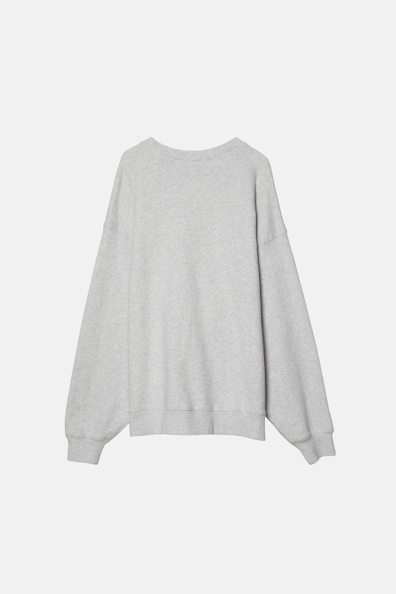 OVERSIZED CORE CREWNECK in VINTAGE ASH GREY – Elwood Clothing