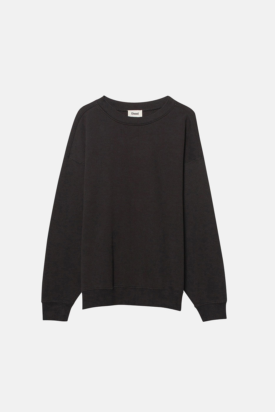 OVERSIZED CORE CREWNECK in VINTAGE BLACK – Elwood Clothing