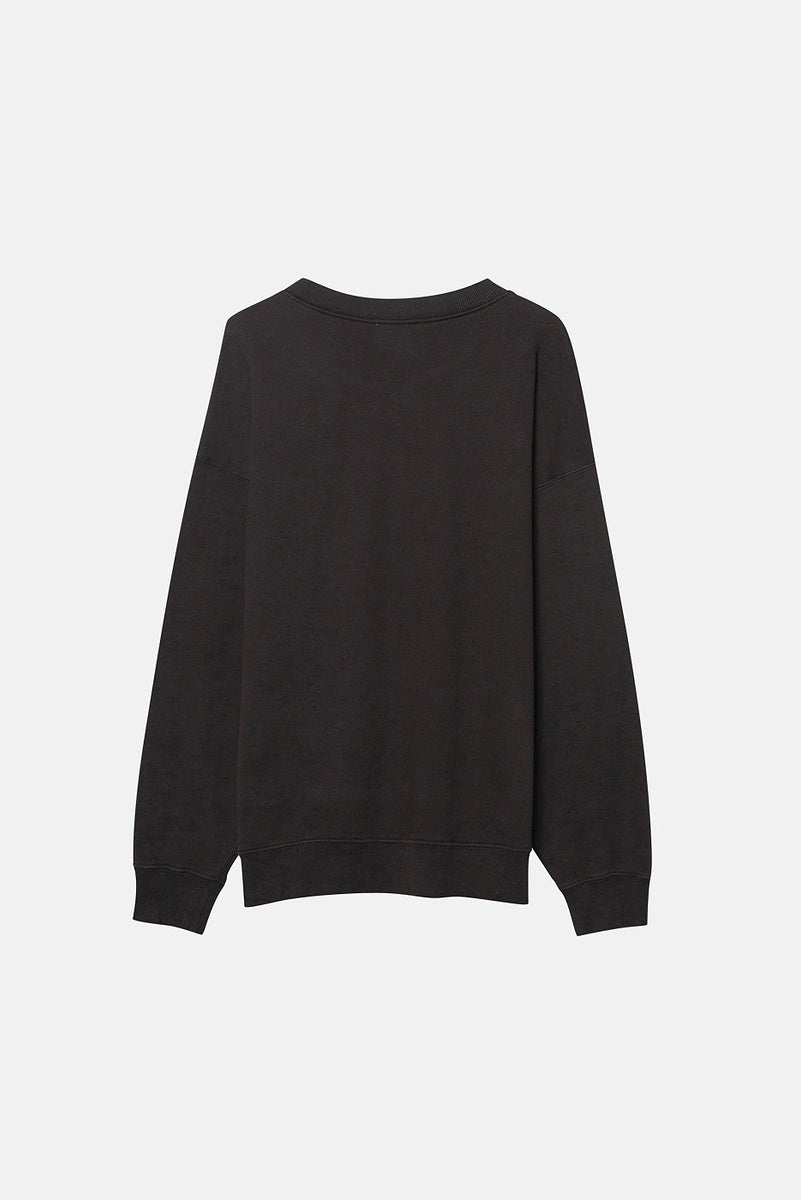 OVERSIZED CORE CREWNECK in VINTAGE BLACK – Elwood Clothing