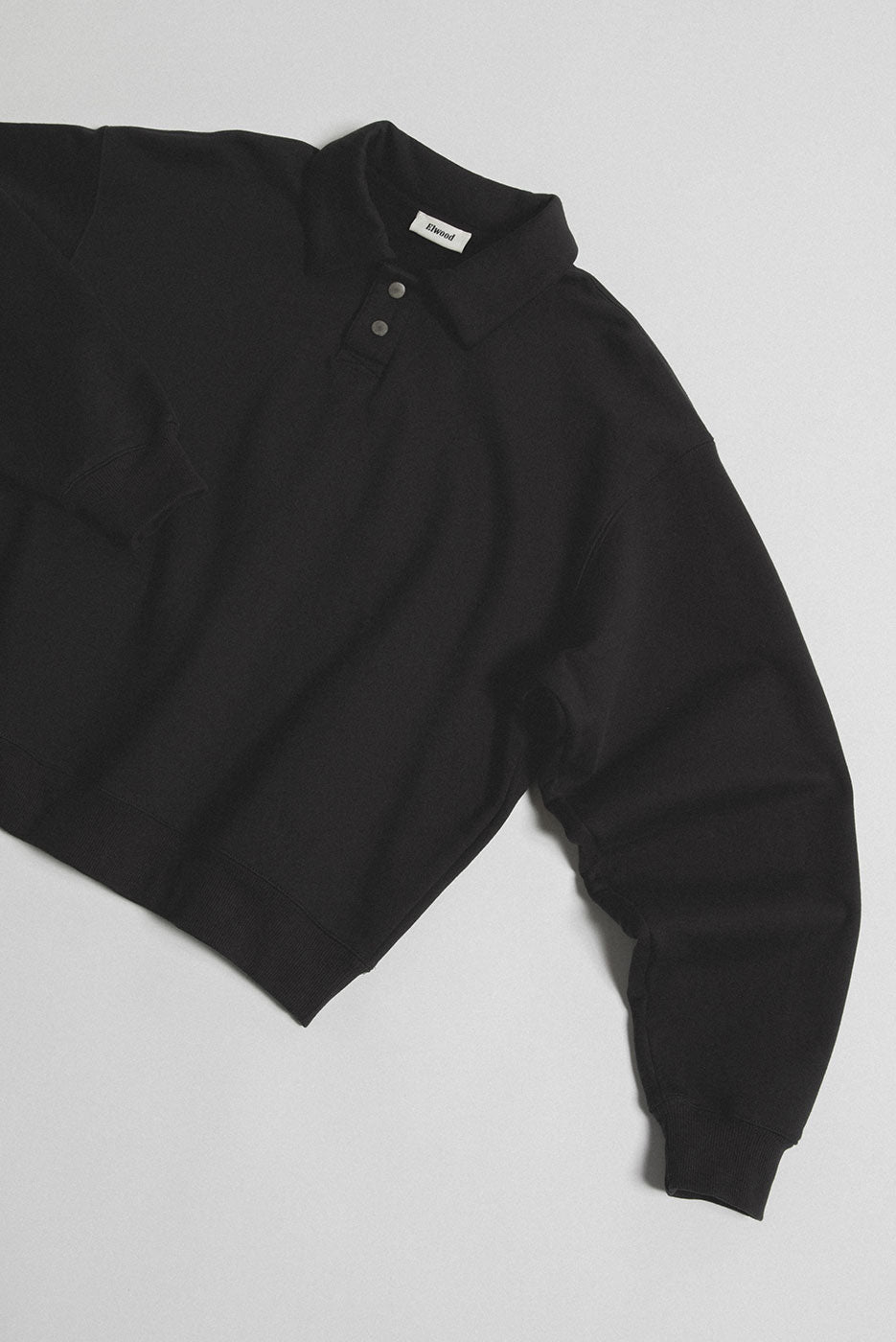 HEAVYWEIGHT POLO CREWNECK