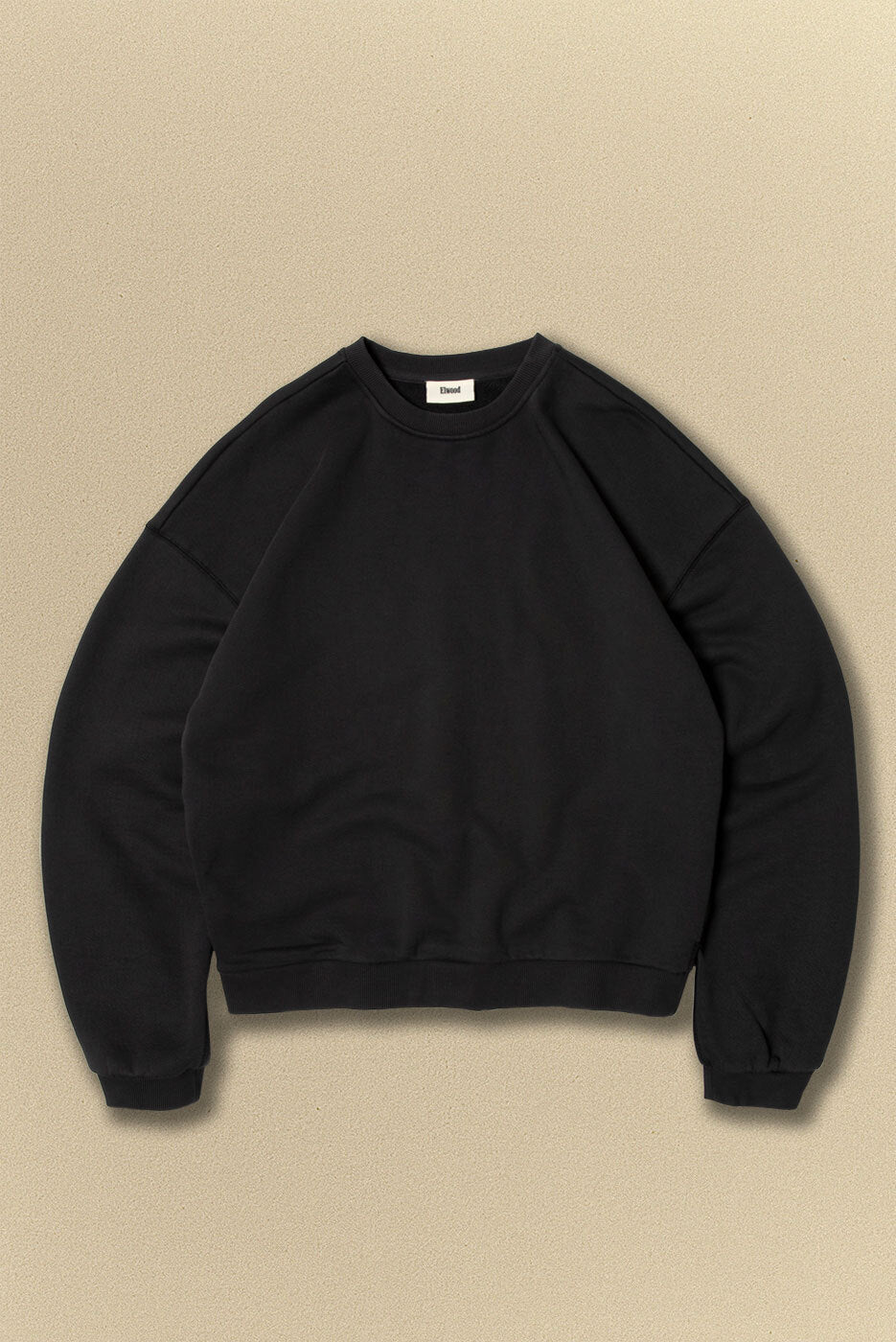 CLUBHAUS “The Crew” Crewneck - BLACK CLASSIC CORE CREWNECK in VINTAGE BLACK – Elwood Clothing