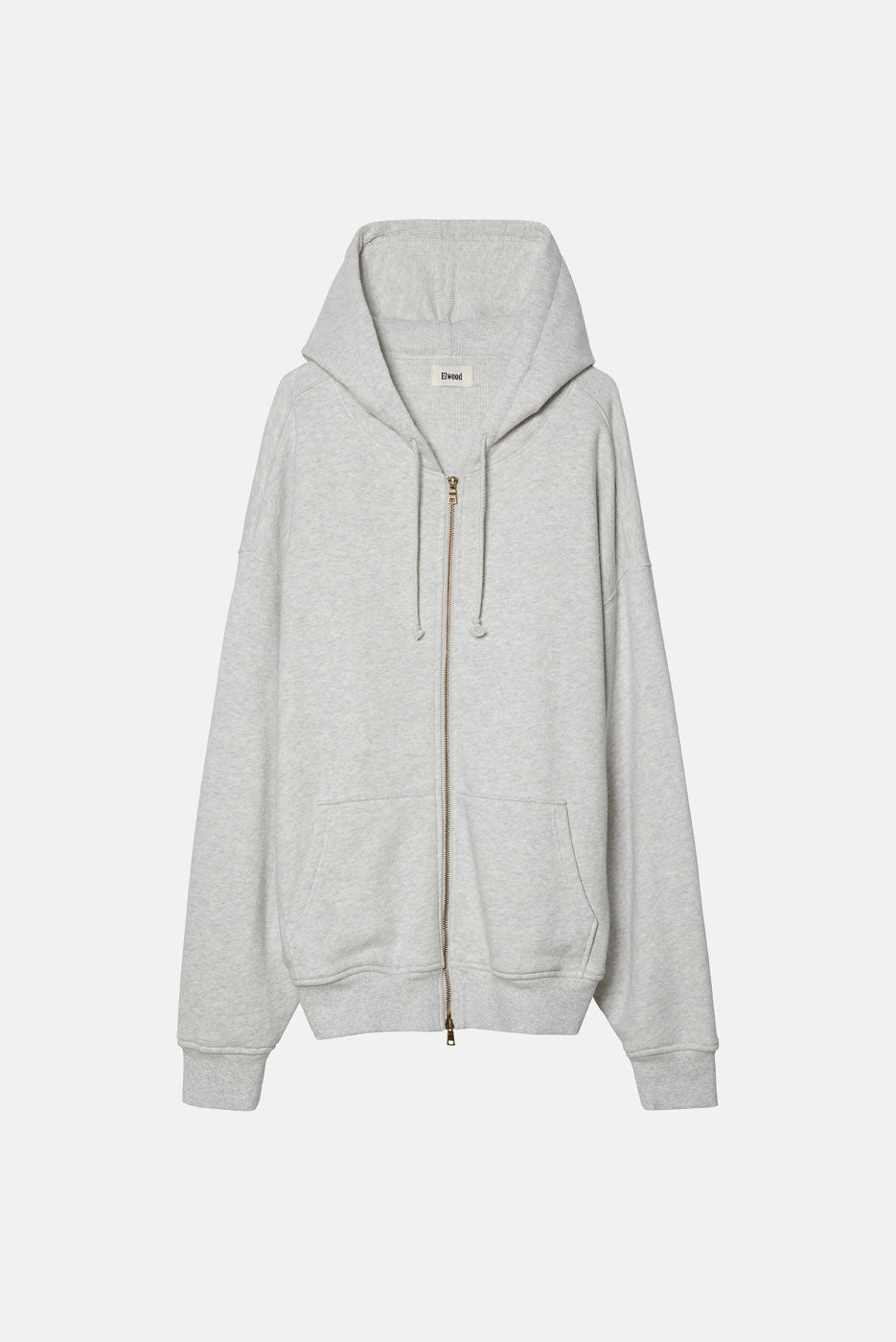 CORE ZIP HOODIE in VINTAGE ASH GREY – Elwood Clothing