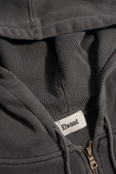 CORE ZIP HOODIE in VINTAGE GREY – Elwood Clothing