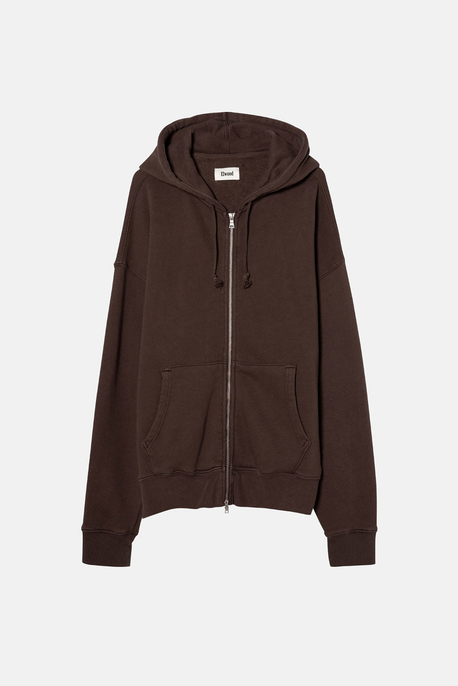 CORE ZIP HOODIE in VINTAGE CHOCOLATE – Elwood Clothing