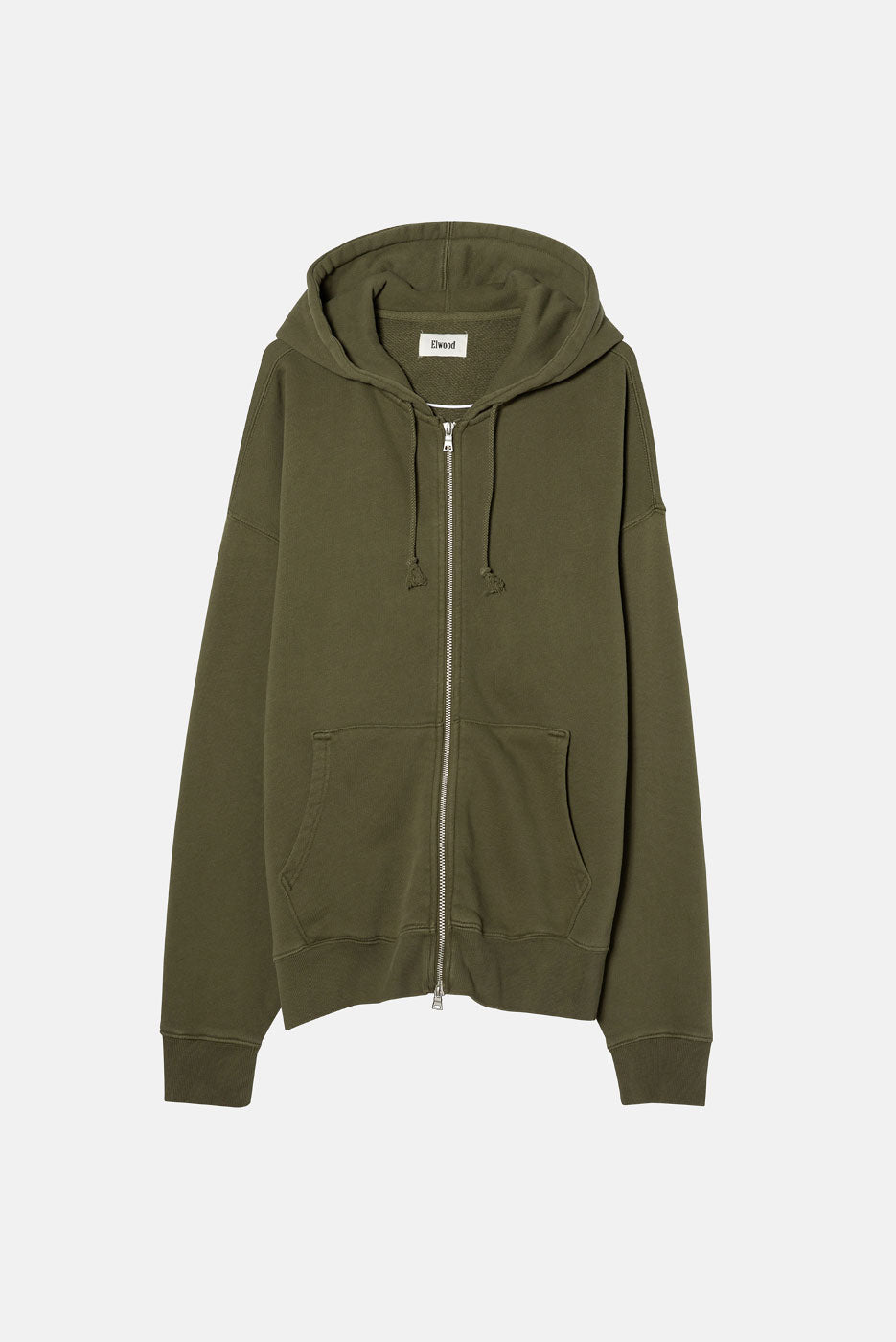 CORE ZIP HOODIE in VINTAGE OLIVE – Elwood Clothing