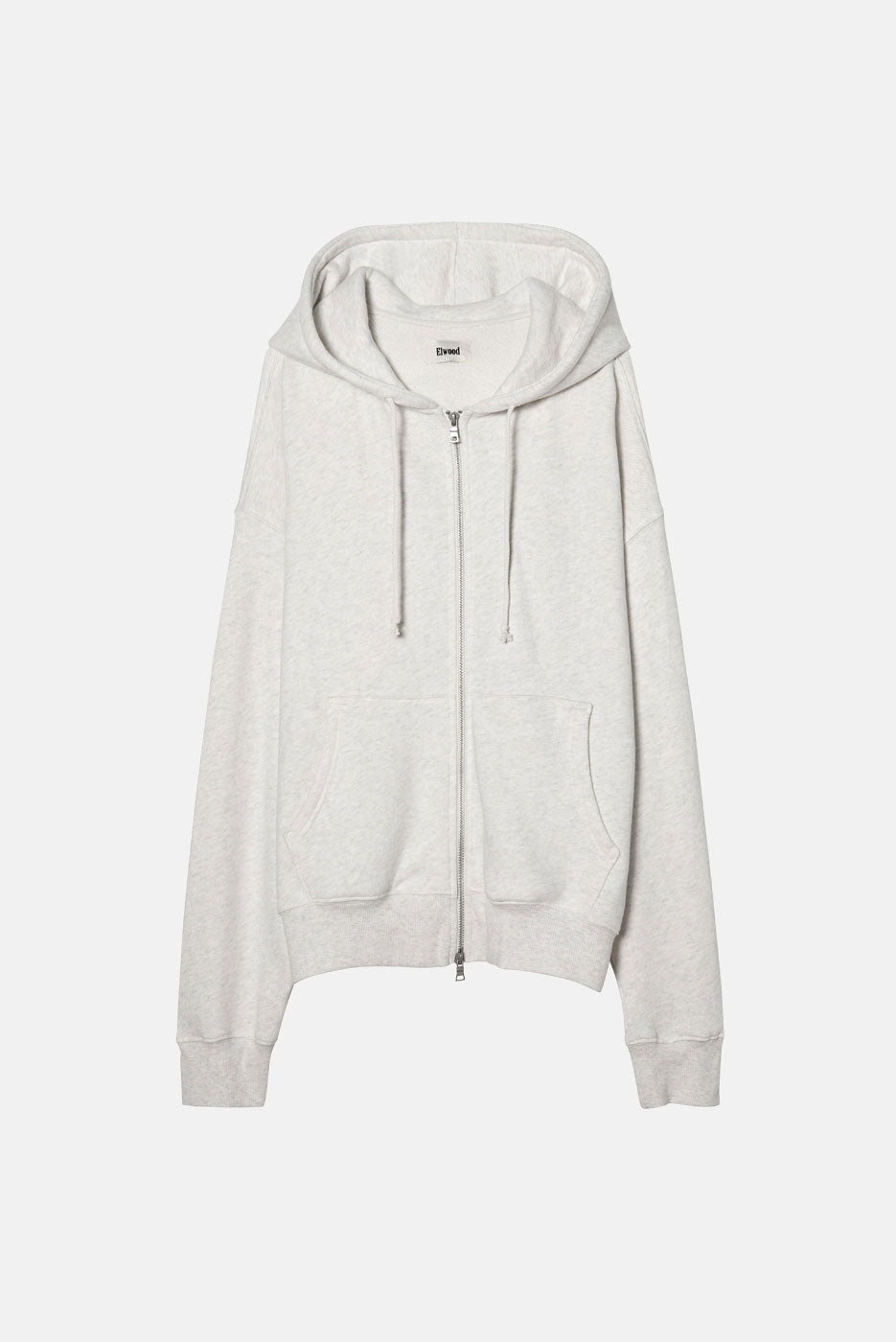 CORE ZIP HOODIE in VINTAGE SNOW HEATHER – Elwood Clothing