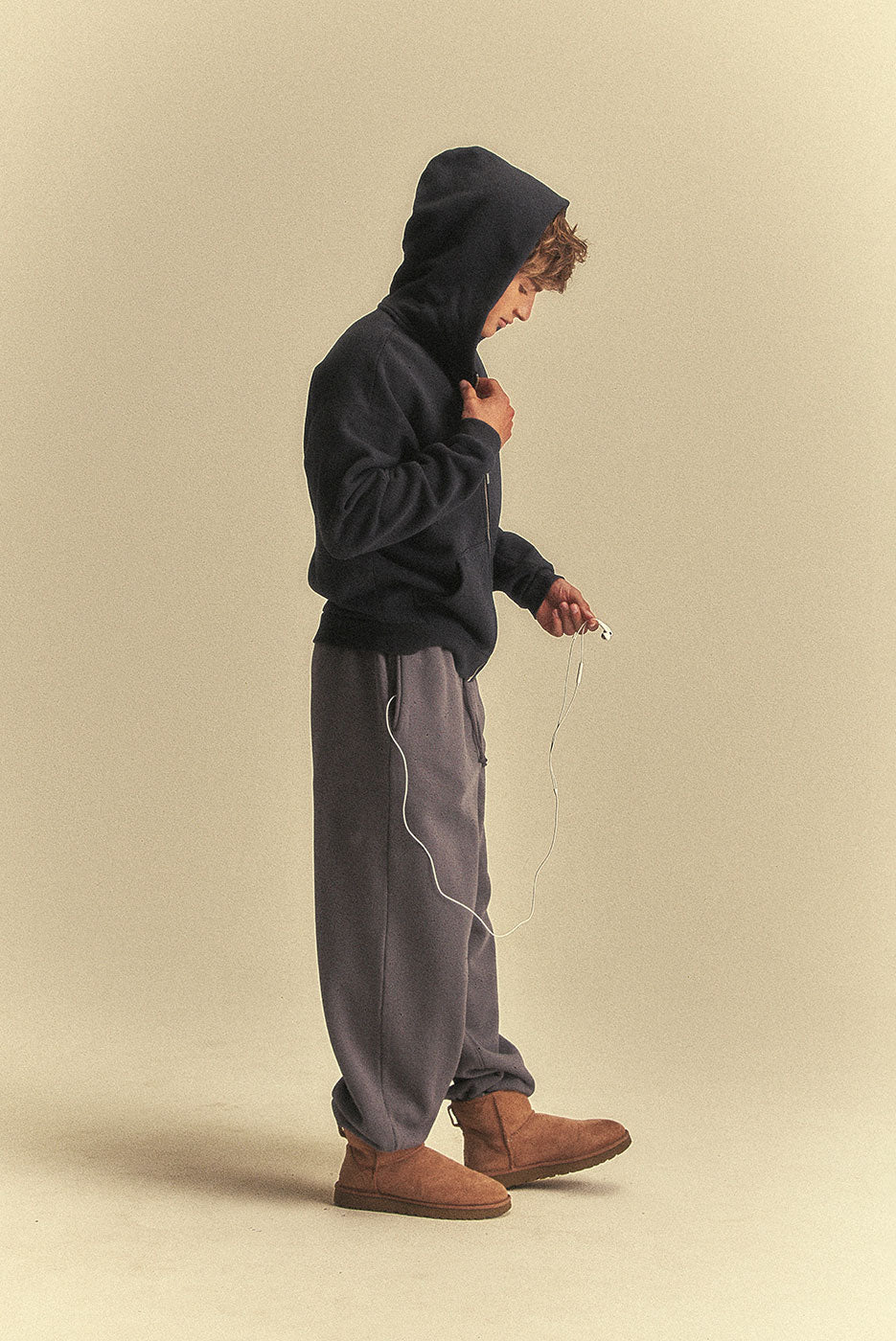CORE ZIP HOODIE in VINTAGE BLACK – Elwood Clothing
