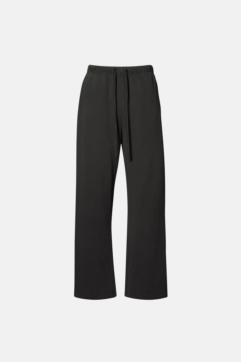 Black sweatpants straight leg sale