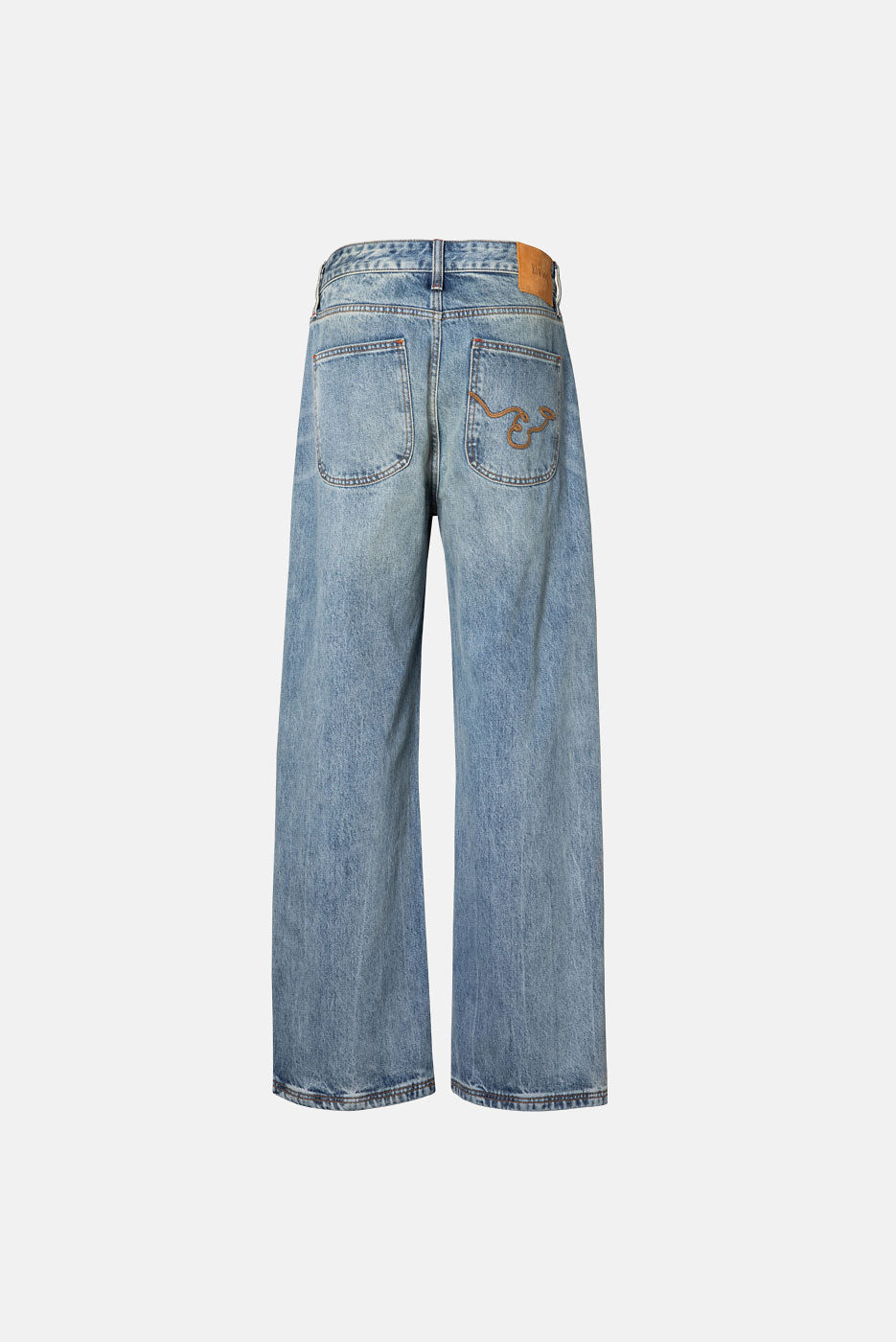 STRAIGHT LEG DENIM PANT