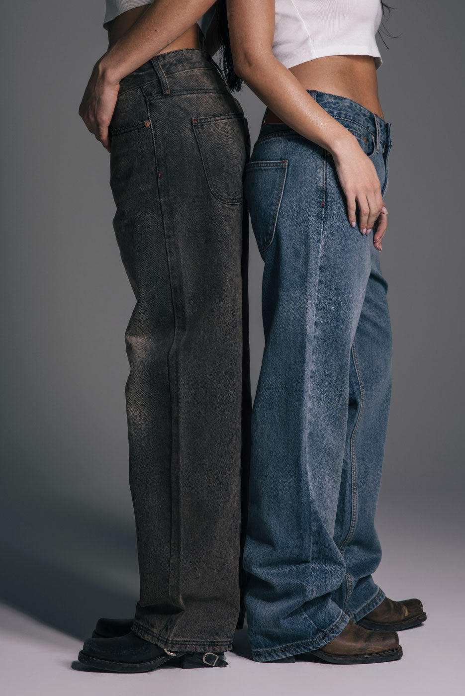 STRAIGHT LEG DENIM PANT