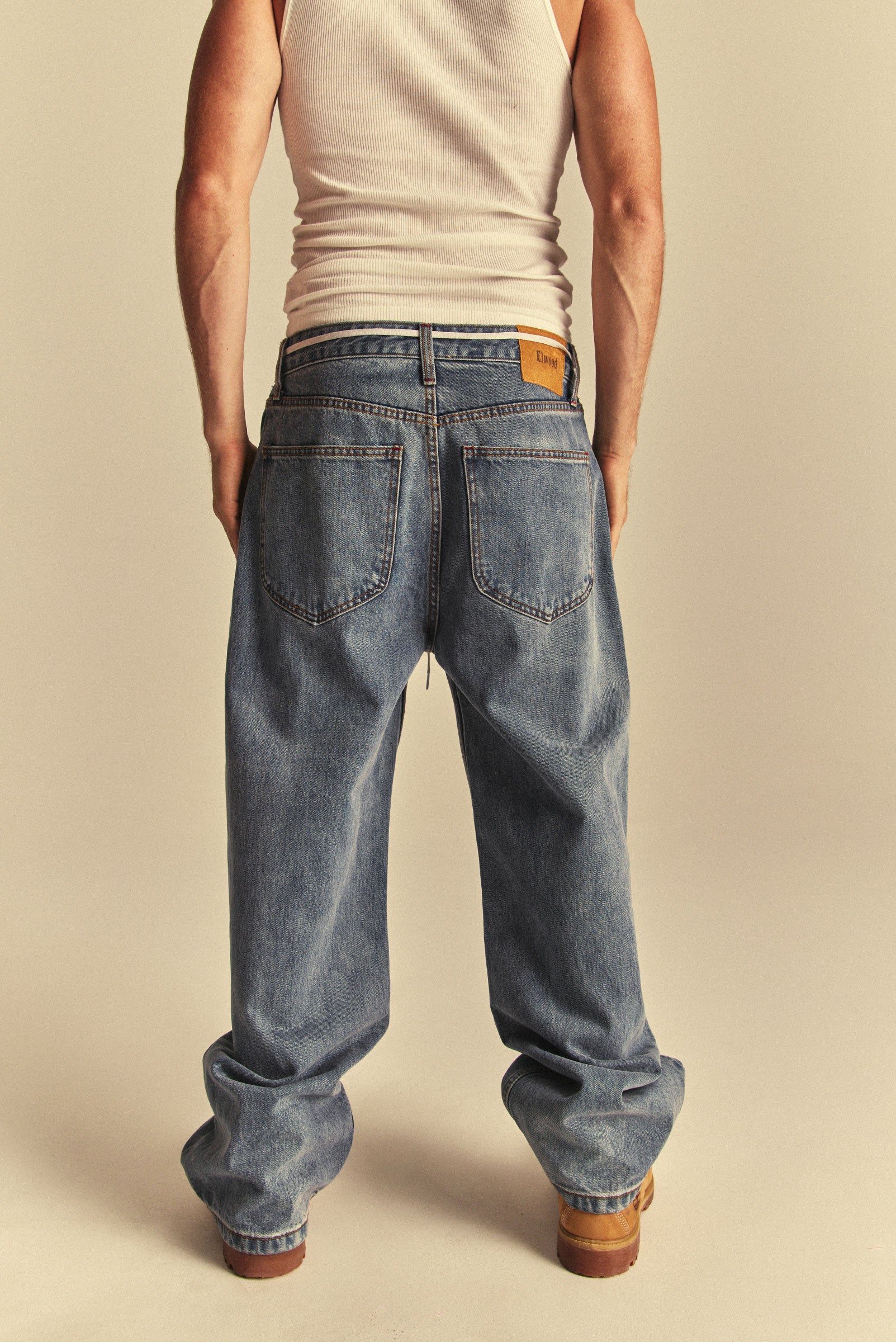 BAGGY DENIM PANT in BLUE HAZE – Elwood Clothing