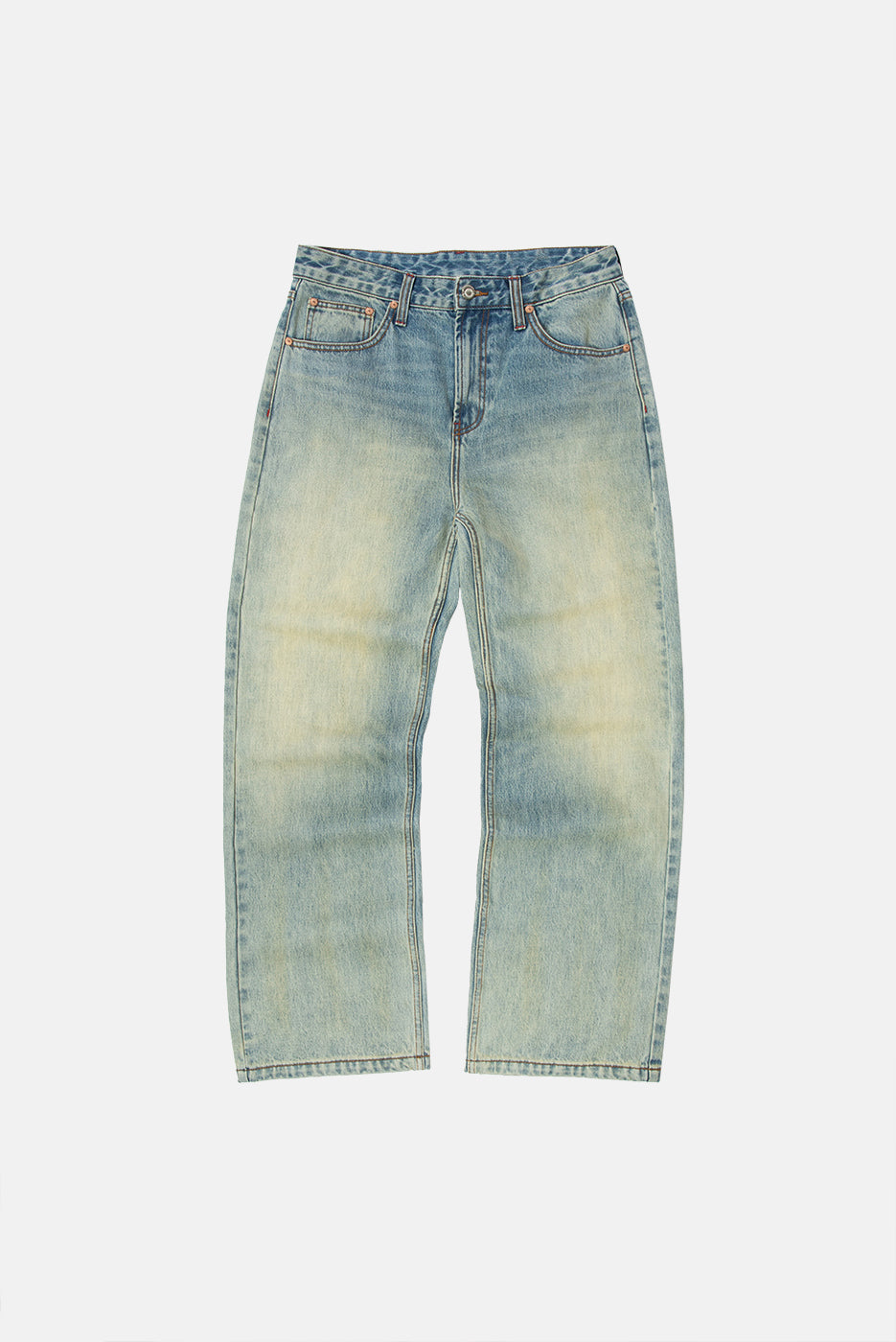 Elliot Vintage Washed V Neck - Denim