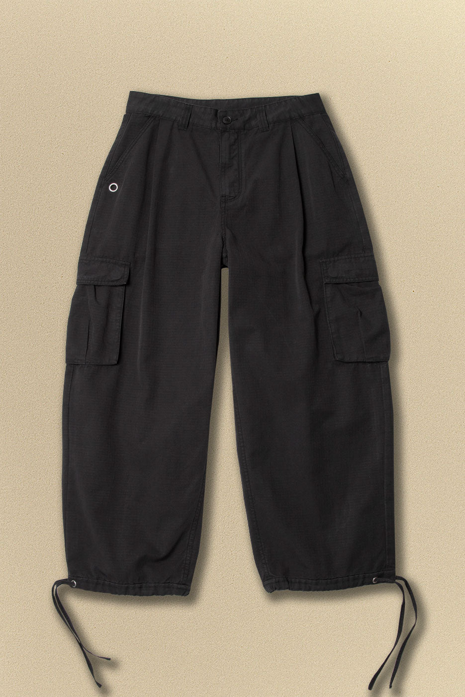 BAGGY CARGO PANT VINTAGE Black / 26 / Elwood Clothing