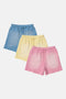 CORE SWEATSHORT 3 PACK