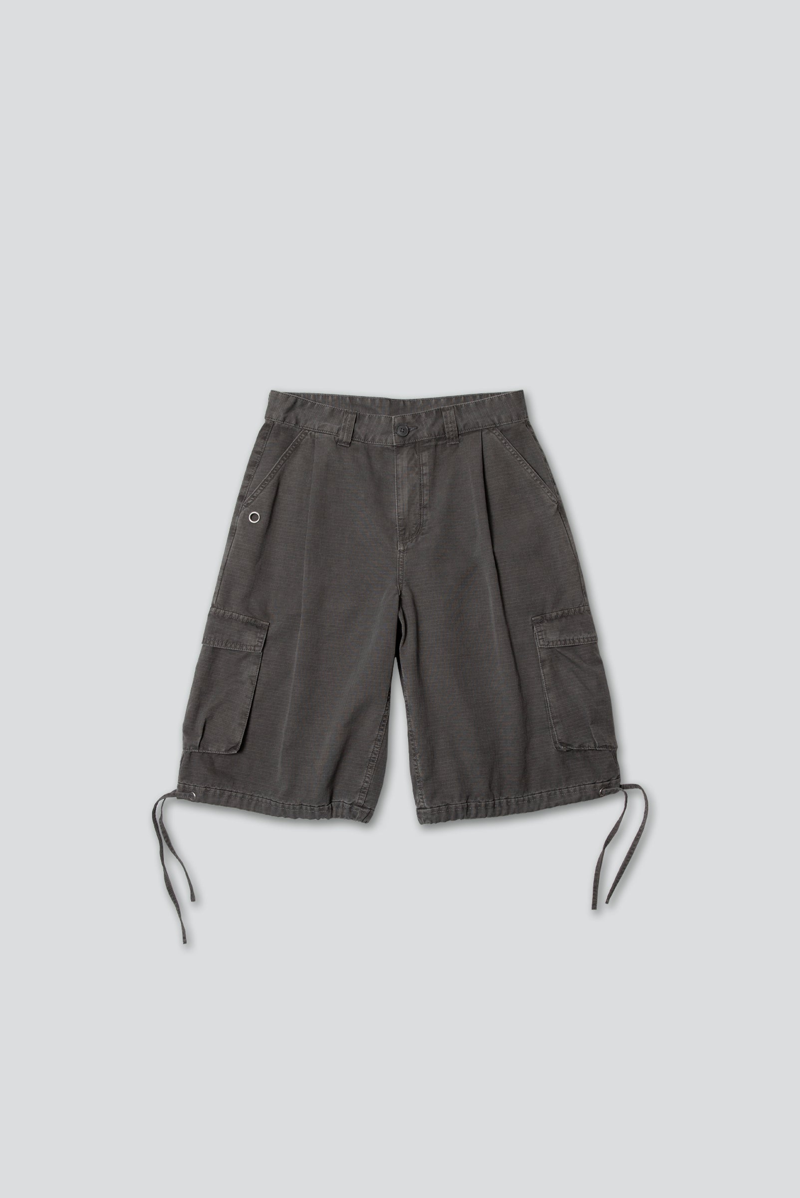 BAGGY CARGO SHORT in VINTAGE GREY – Elwood Clothing