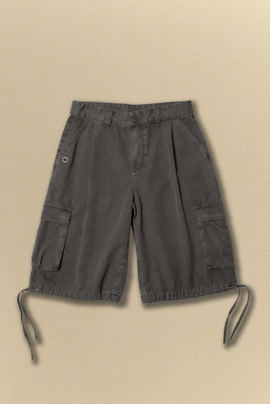 BAGGY CARGO SHORT in VINTAGE GREY – Elwood Clothing