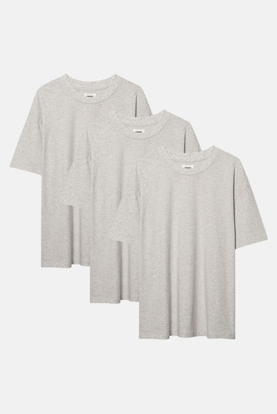 CORE TEE 3 PACK in VINTAGE ASH GREY – Elwood Clothing