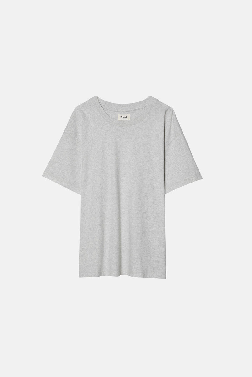 OVERSIZED CORE TEE in VINTAGE ASH GREY – Elwood Clothing