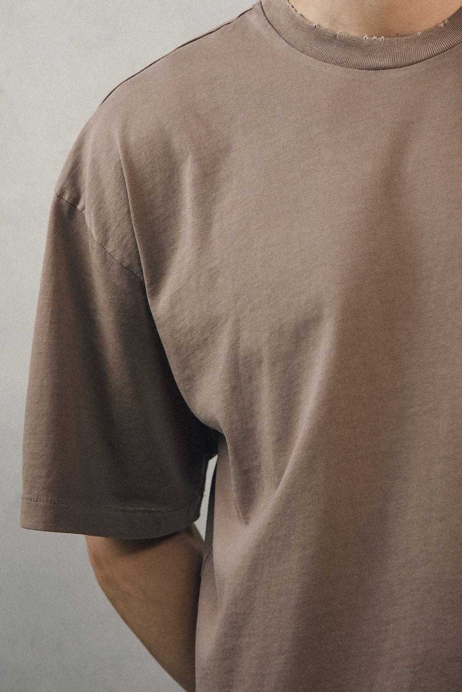 OVERSIZED CROP CORE TEE