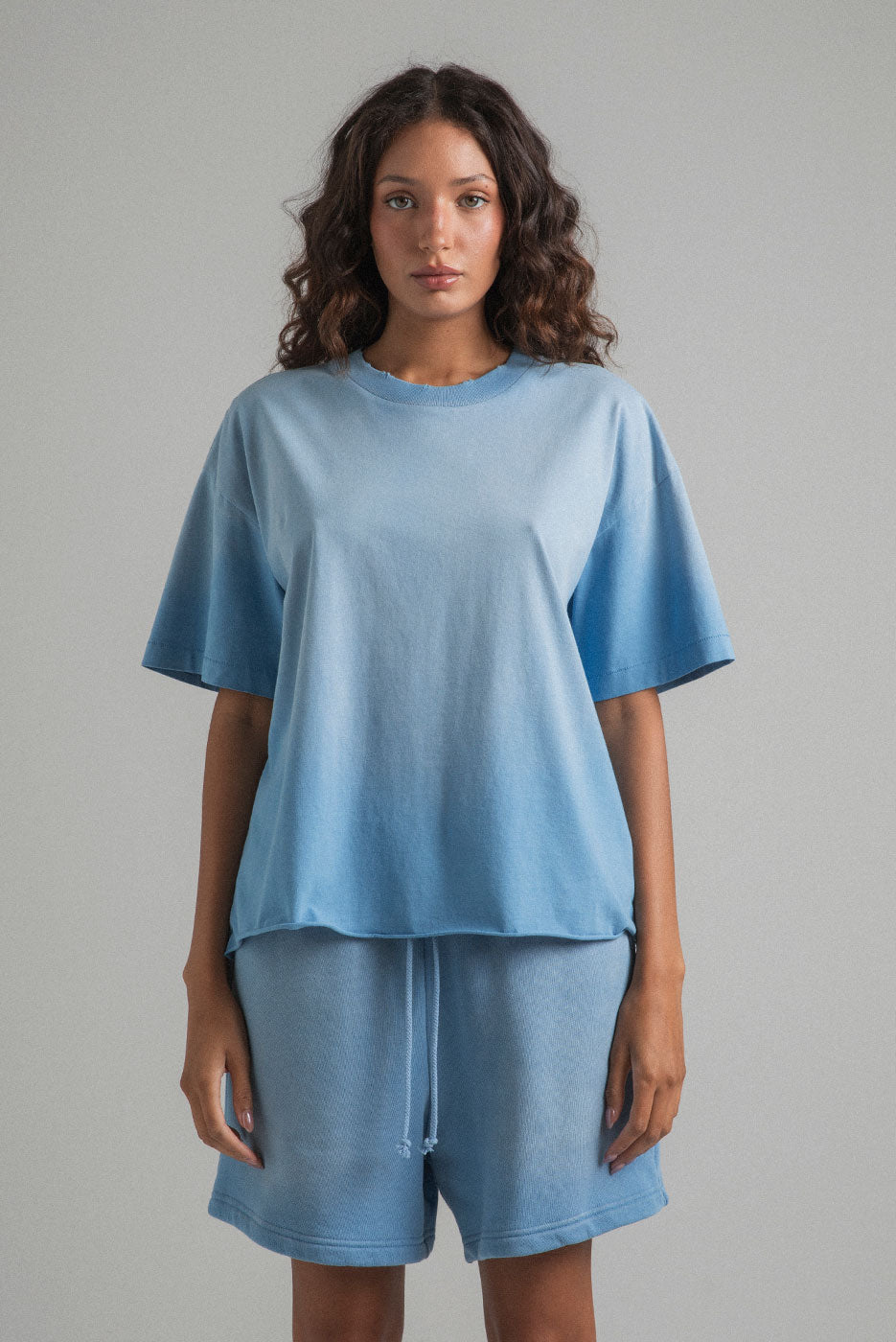 OVERSIZED CROP CORE TEE
