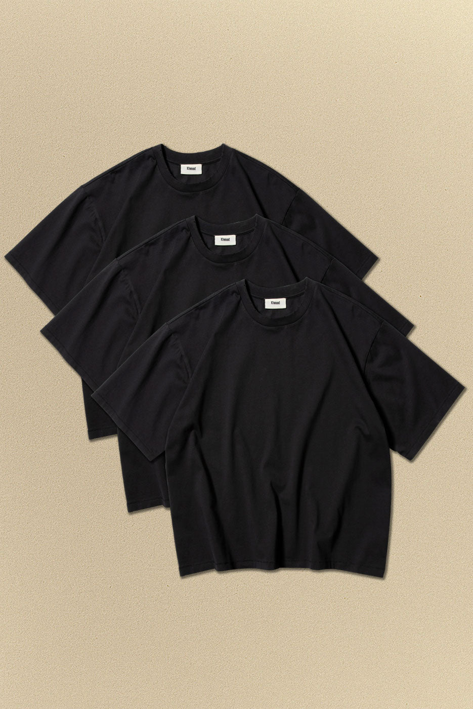 CORE TEE 3 PACK in VINTAGE BLACK – Elwood Clothing