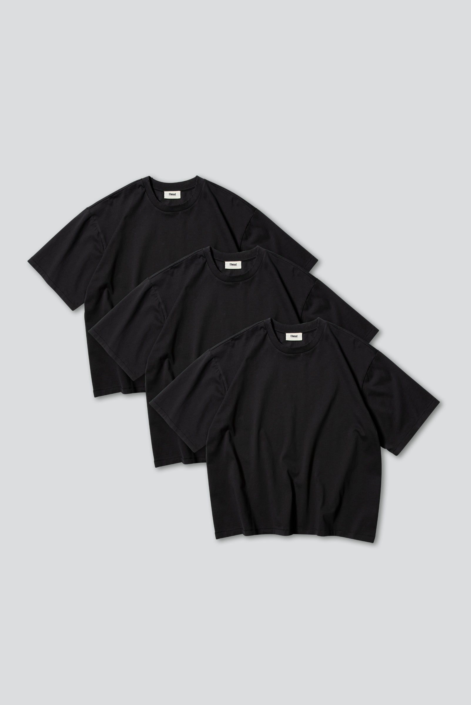 CORE TEE 3 PACK in VINTAGE BLACK – Elwood Clothing