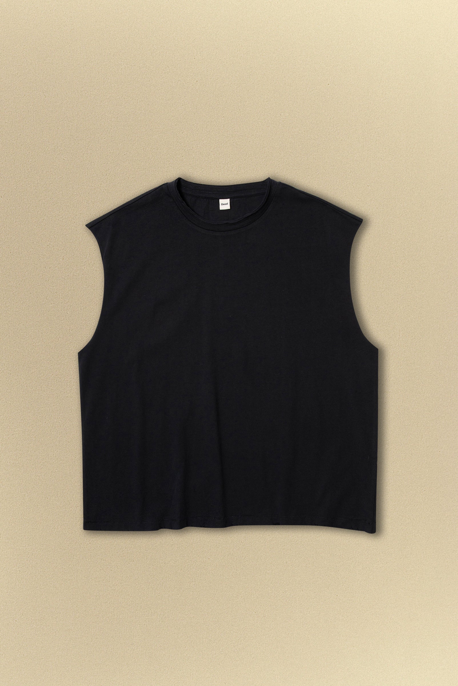 トップス ASKYURSELF OE SLEEVELESS TANK Black M Gymshark Critical 