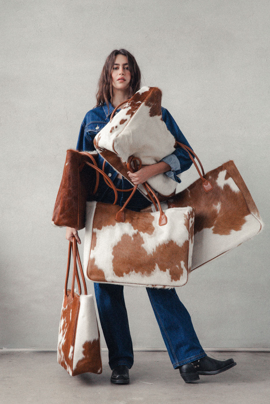 COWHIDE BAG