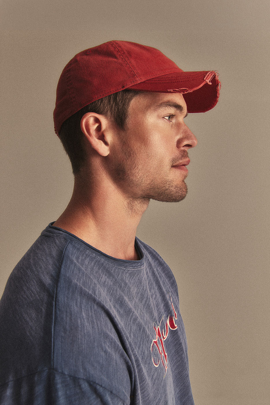 CUT OFF CAP in RED – Elwood Clothing