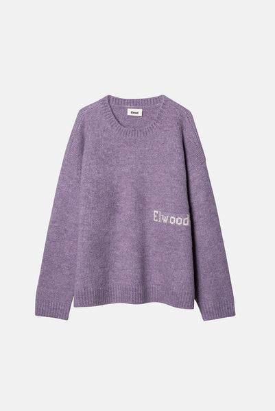トップス semon unisex SA 2TONE KNIT LAVENDER トップス semon unisex